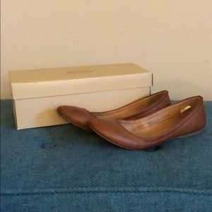 Brown basic flats
